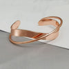 Gold Cuff Bracelet for Women - Minimalist Open Cuff Jewelry