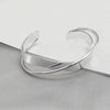 Gold Cuff Bracelet for Women - Minimalist Open Cuff Jewelry