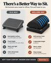 Ergonomic Adjustable Memory Foam Footrest Pillow