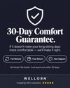 Ergonomic Adjustable Memory Foam Footrest Pillow