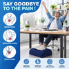 Ergonomic Adjustable Memory Foam Footrest Pillow