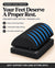 Ergonomic Adjustable Memory Foam Footrest Pillow